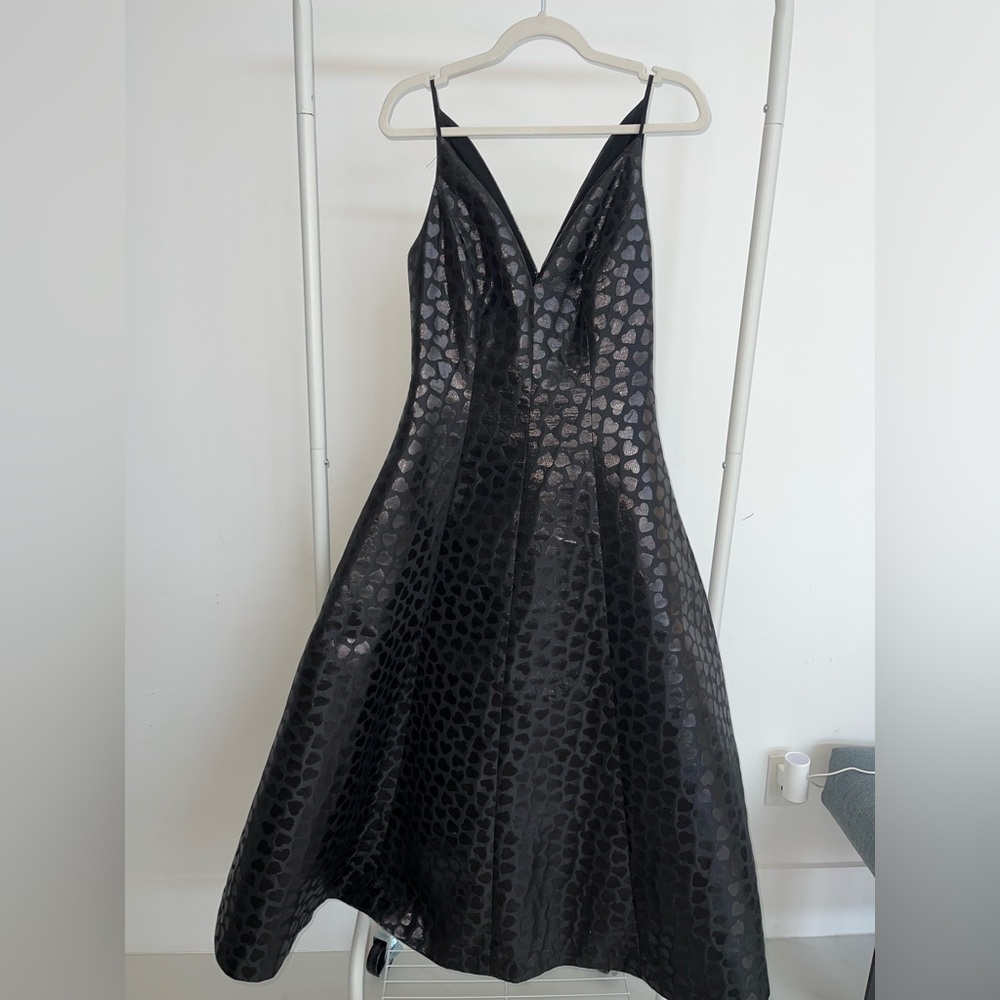 Carolina Herrera Black, heart dress